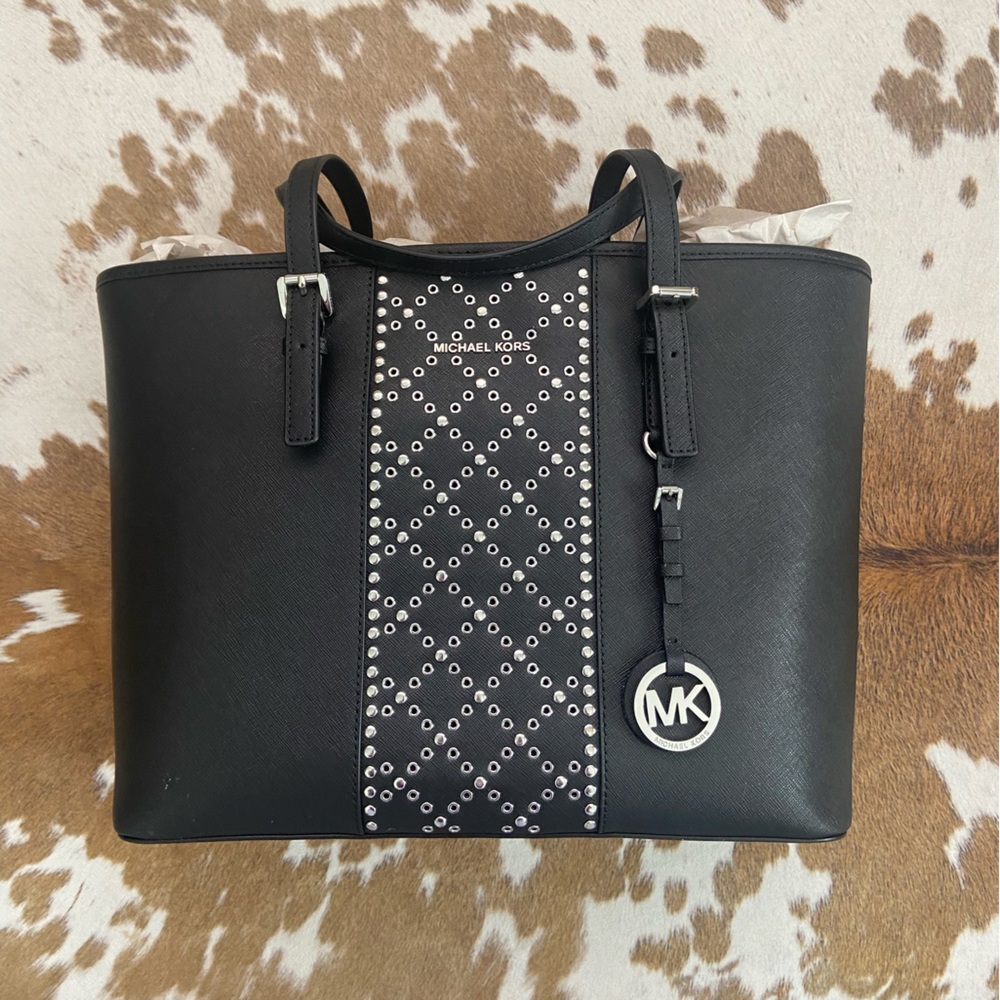 MICHAEL KORS  Jet Set Travel Embellished Tote